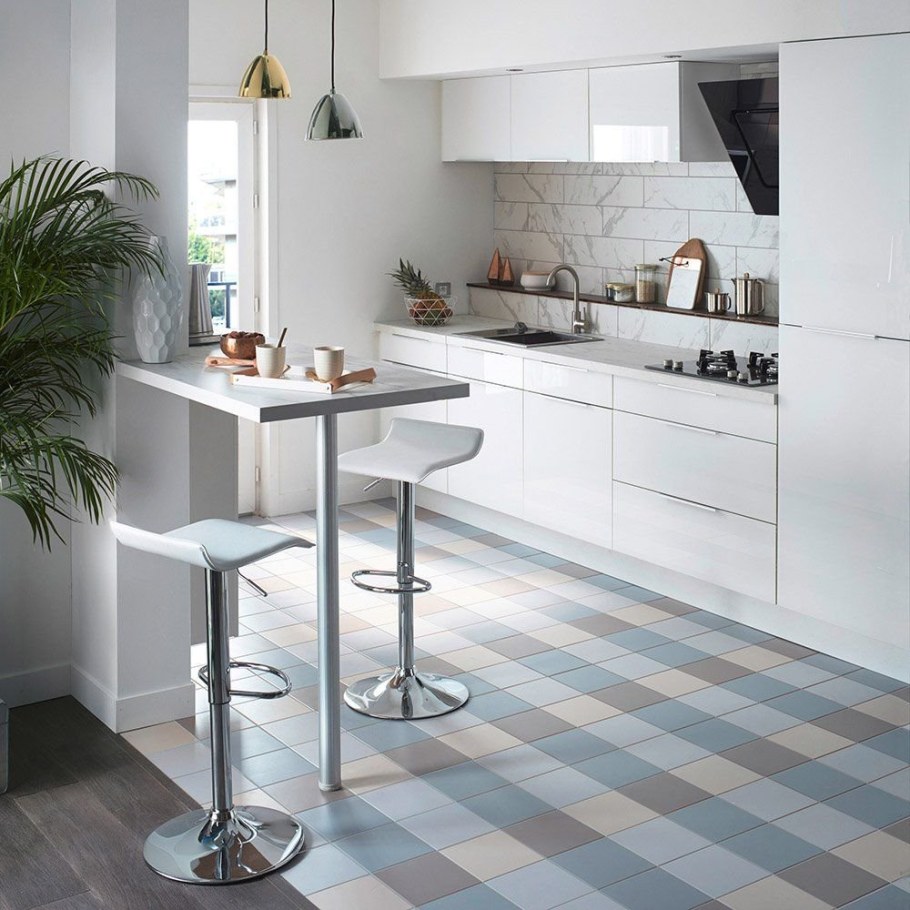 Кухня Бланш белая касторама