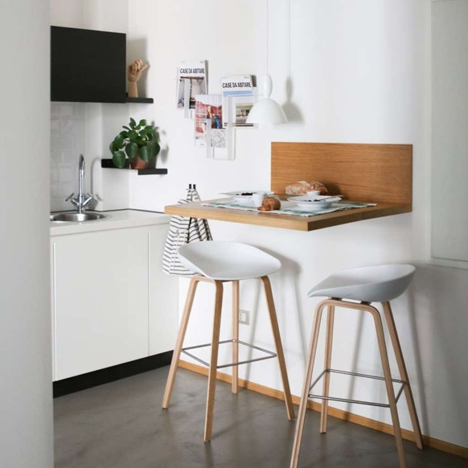 Барный стол на маленькой кухне