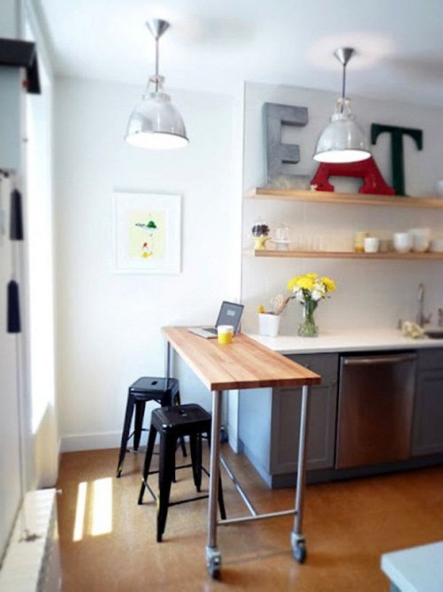 Передвижная барная стойка для кухни