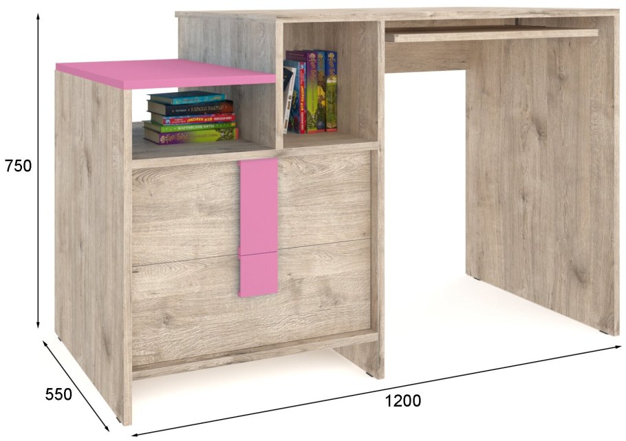 Дуб Бонифаций цвет мебели