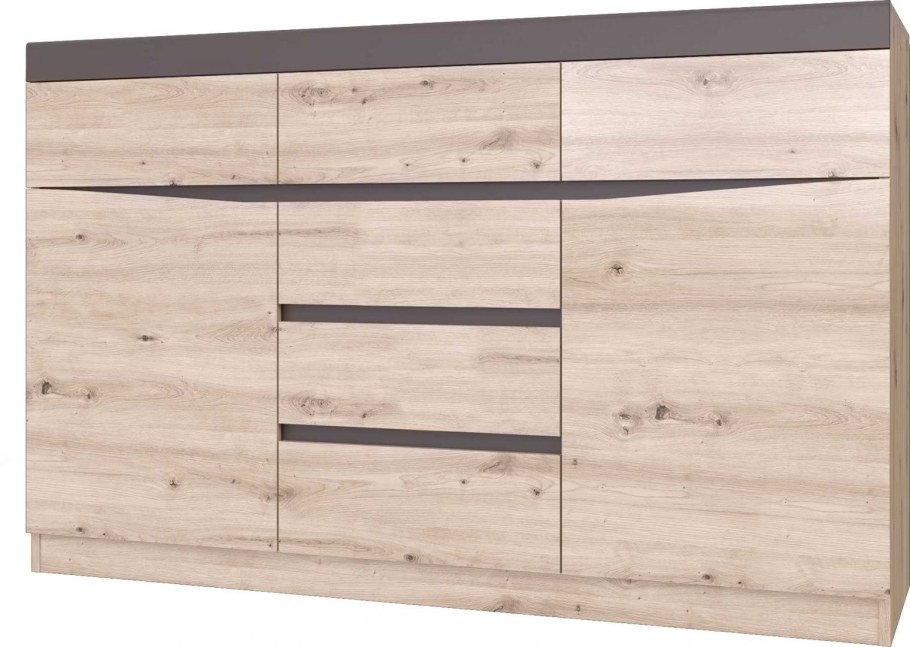 Комод Тиана 6 ящиков 2 двери