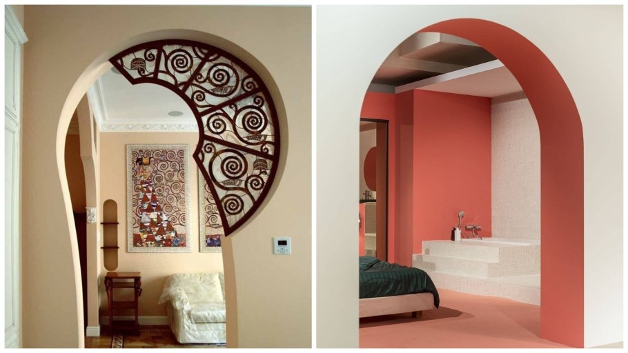 Оформление арок и проемов в квартире фото