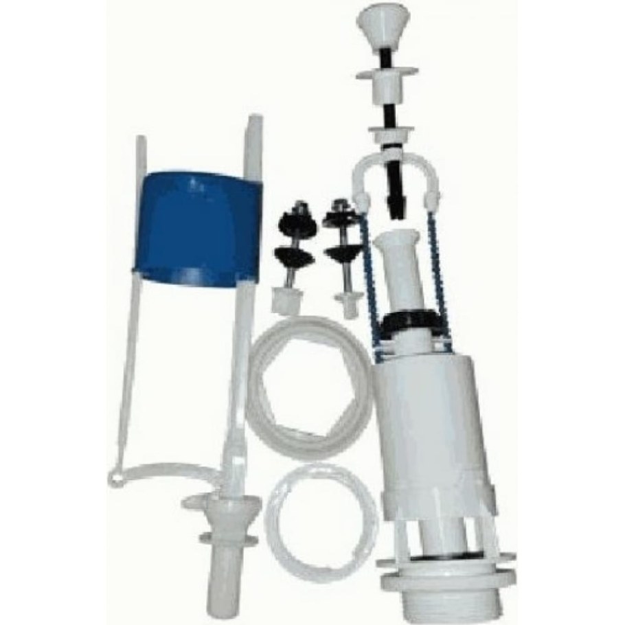 Арматура для бачка Псков шток, нижняя подводка, белый, 67.57.14.0 28108