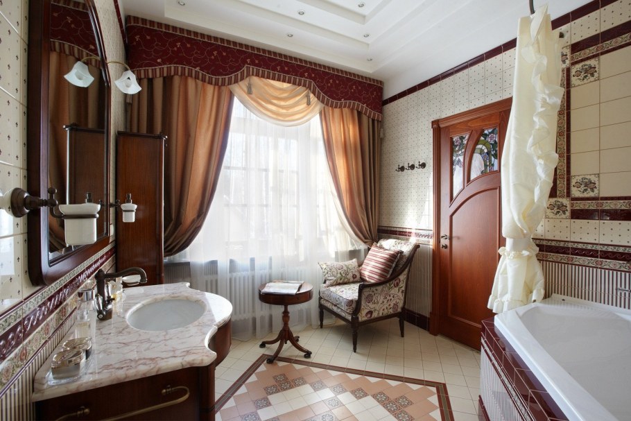 Ванная в викторианском стиле