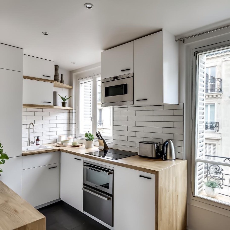 Кухня до потолка в хрущевке