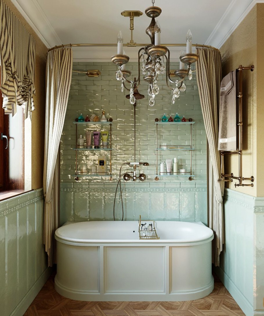 Ванна в викторианском стиле