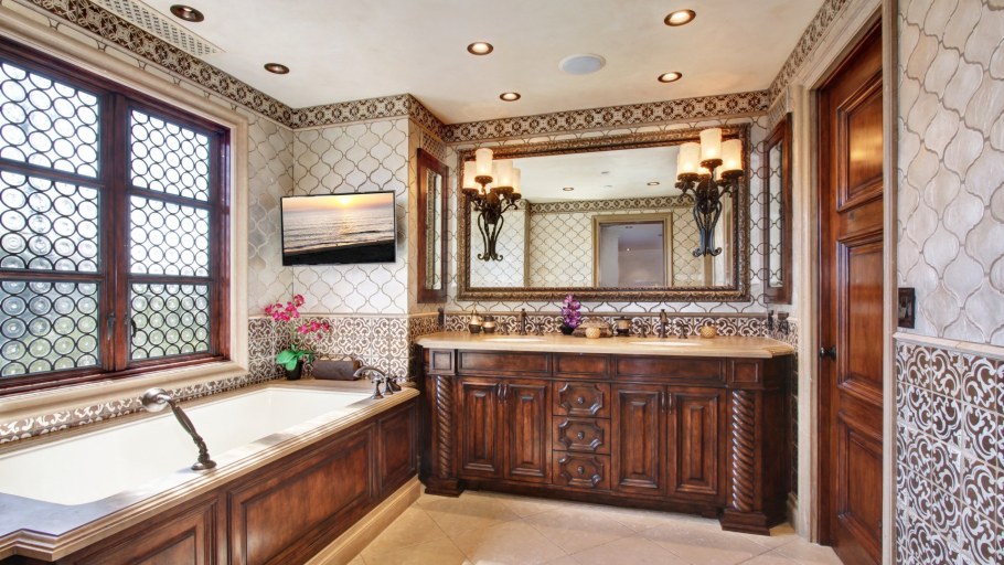 Санузел в английском стиле