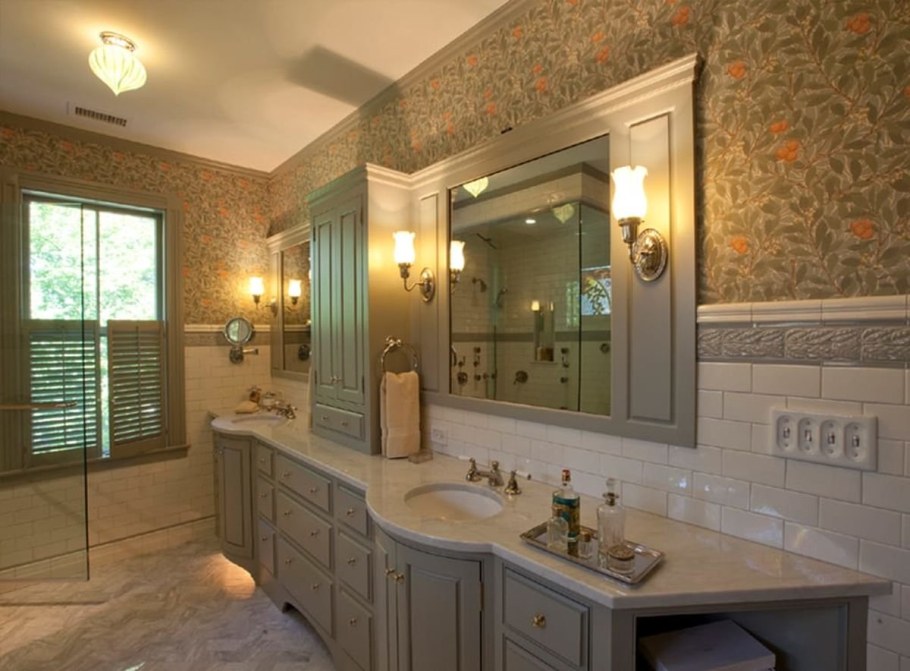Ванная в английском стиле
