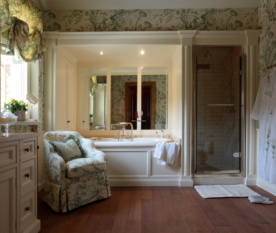 Ванная в английском стиле