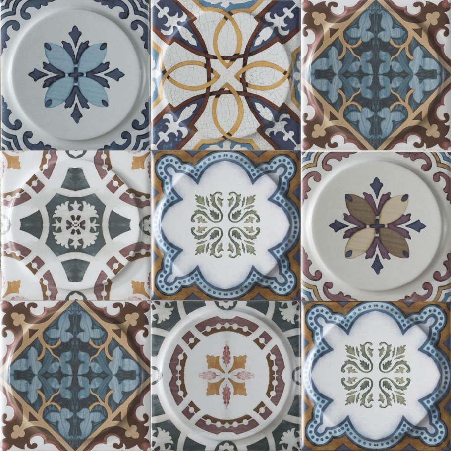 Плитка Mayolica Vintage Mix Moon