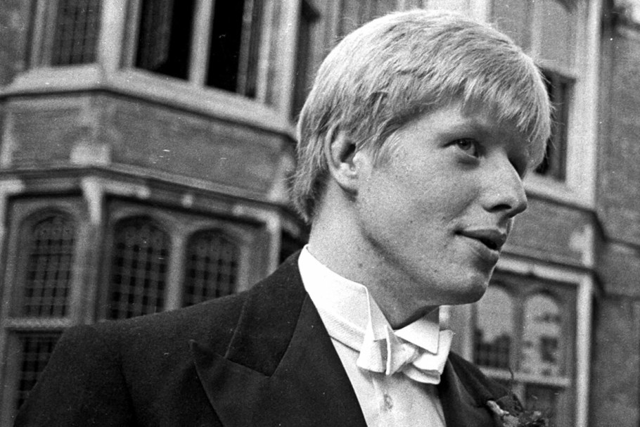 Борис Джонсон в молодости