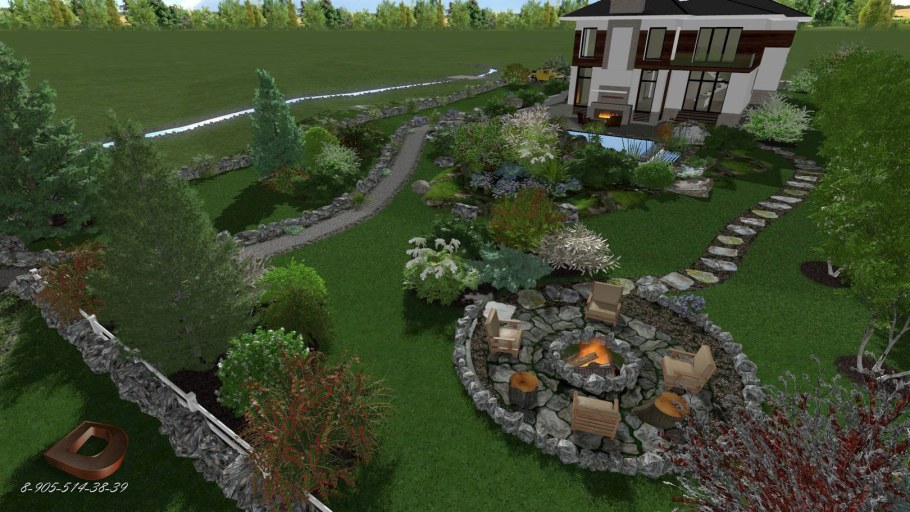 Елена Панина ландшафтный дизайнер ее портфолио