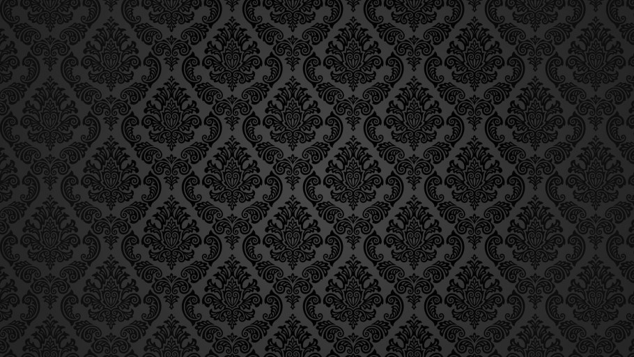 Черный фон с узорами