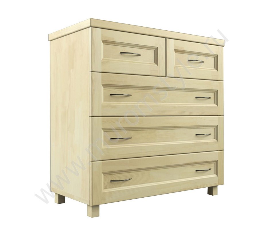 Комод Гармония 5ящ массив