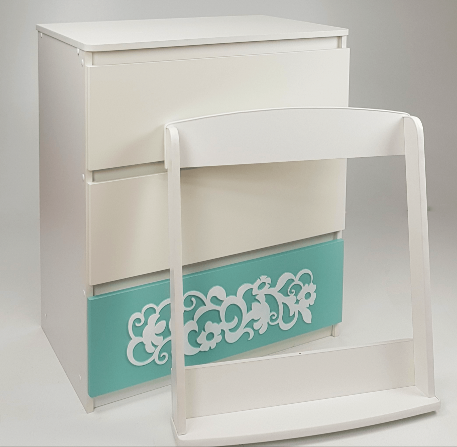 Комод островок уюта пеленальный Eva декор Арабески