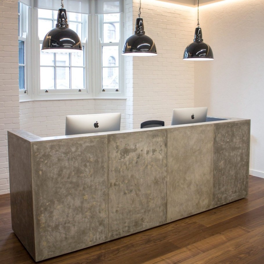 Стойка ресепшн лофт Индастриал