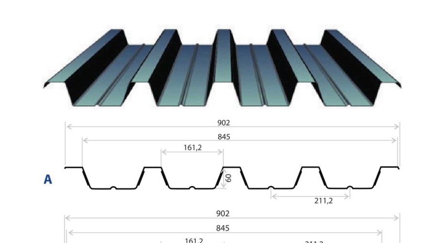 Ширина волны профлиста н20