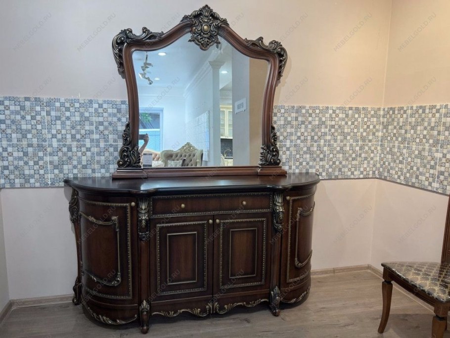 Мебель Джоконда комод с зеркалом Караваджо