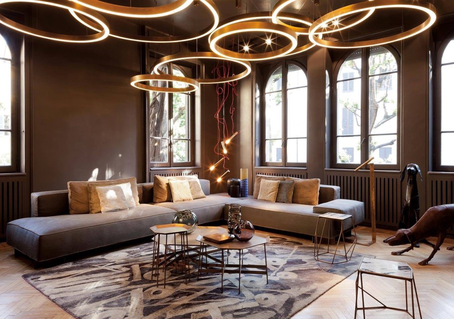 Дизайнерское освещение в интерьере