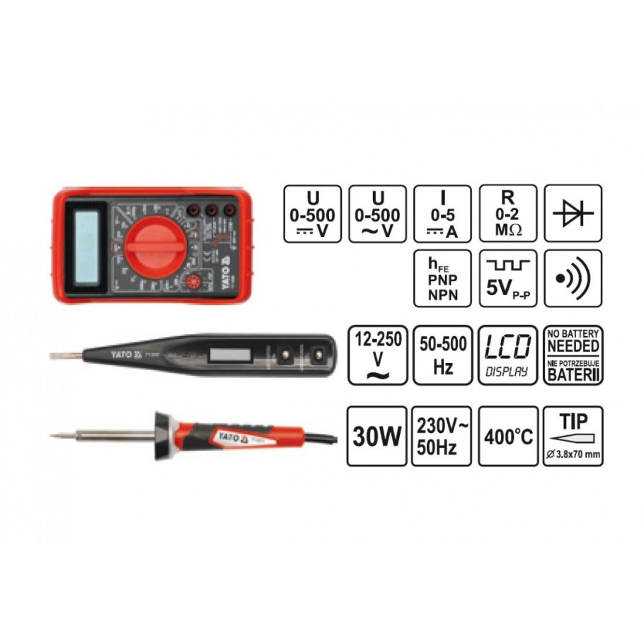 Набор инструментов Yato yt-39009