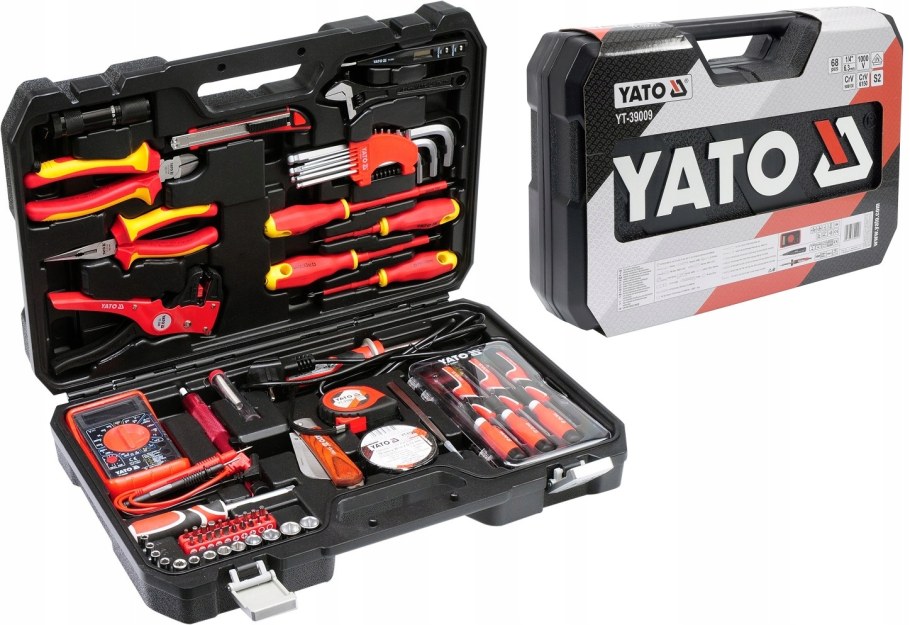 Набор инструмента для электрика milwaukee68 пр Yato yt-39009