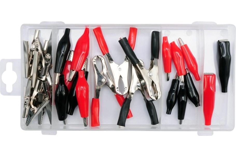 Yato набор зажимов крокодилов, 28 предметов yt06870