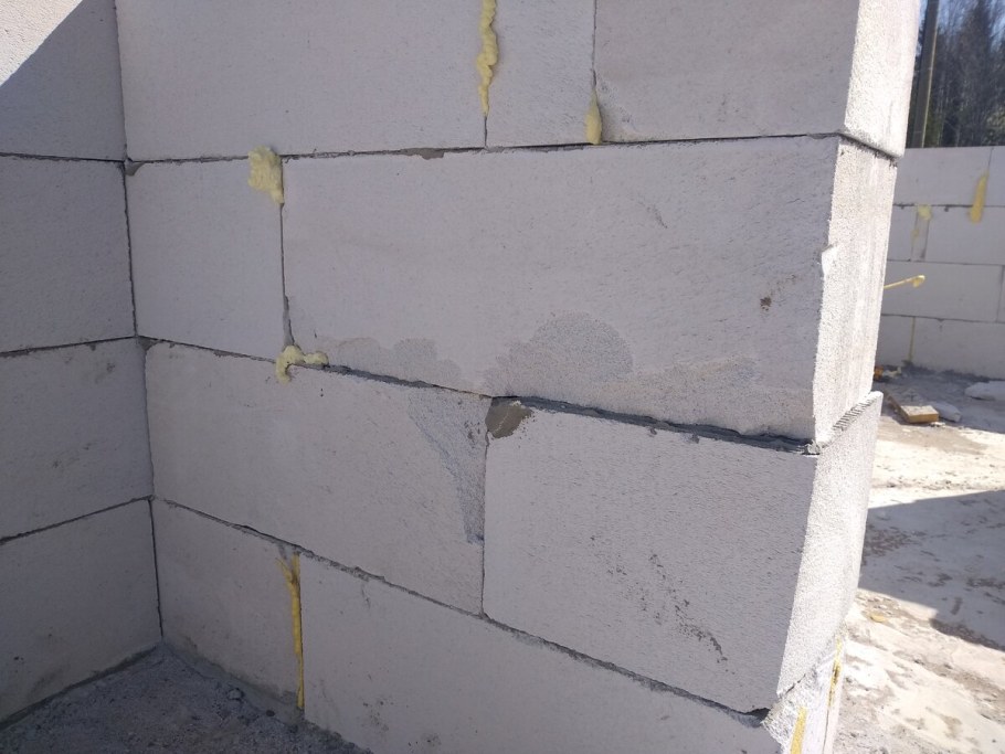 Газобетонный блок брак