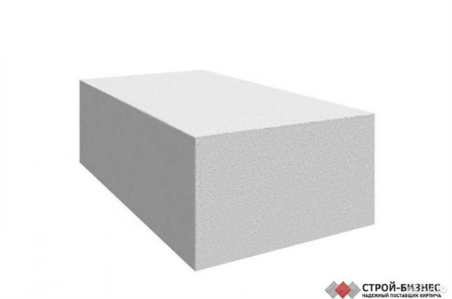 Блок газобетонный d500 625*250*200мм
