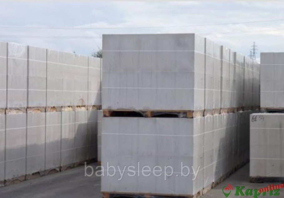 Блоки из ячеистого бетона 600*200*400 d600