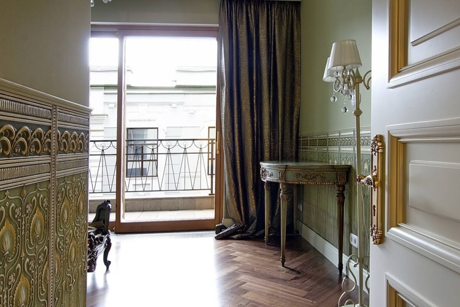 Линкруста в интерьере