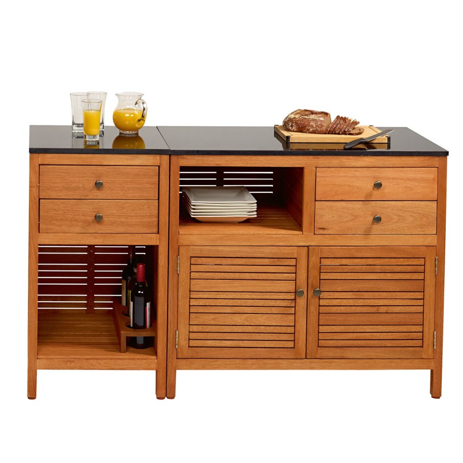 Комод садовый Chelsea 100х90 см эвкалипт