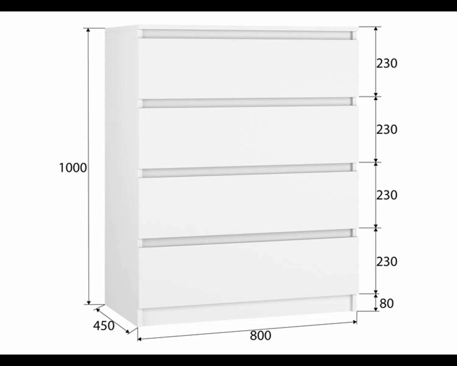 Комод садовый Chelsea 100х90 см эвкалипт