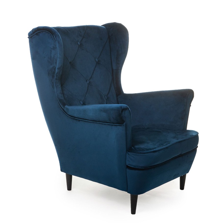 Кресло Риль бархат Blue