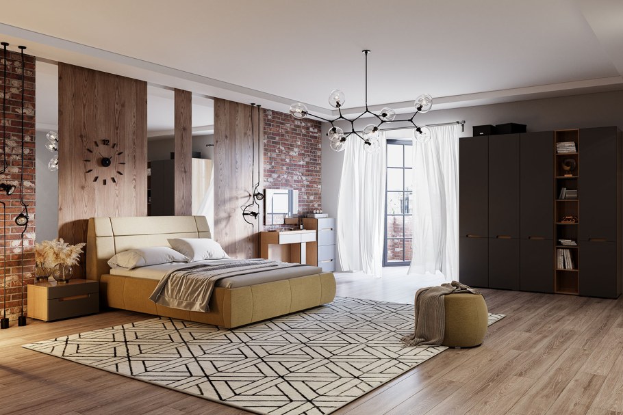 Спальня Анри Ангстрем