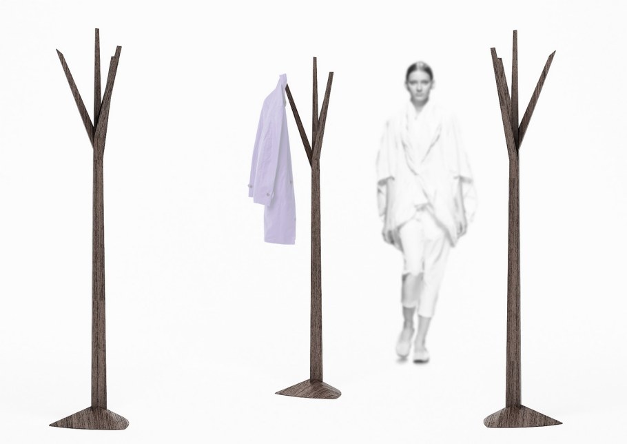 Вешалка в стиле хайтек