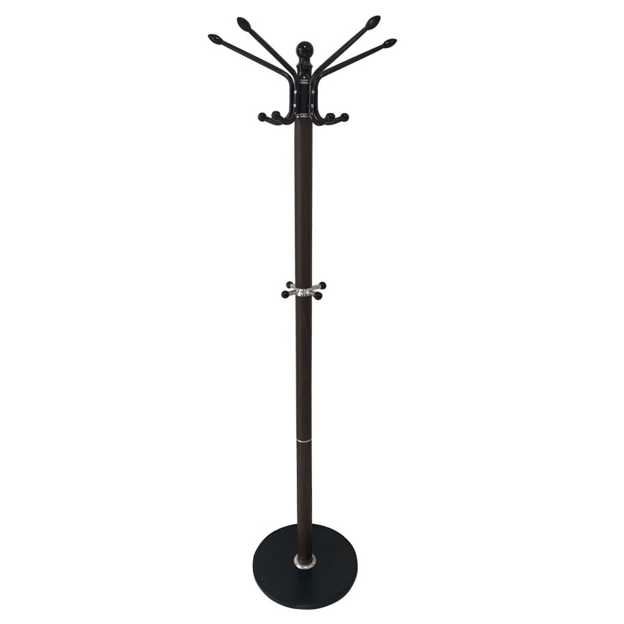 Вешалка стойка 8 - рожковая метал