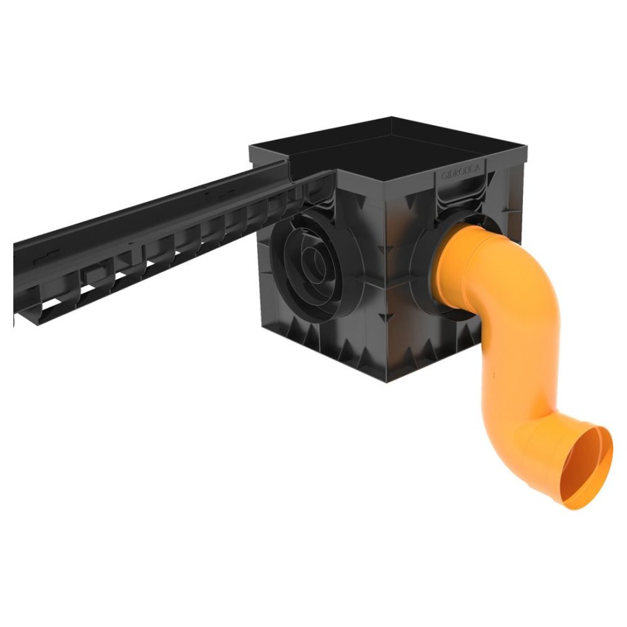 229u дождеприемник Gidrolica point ДП-30.30-пластиковый универсальный