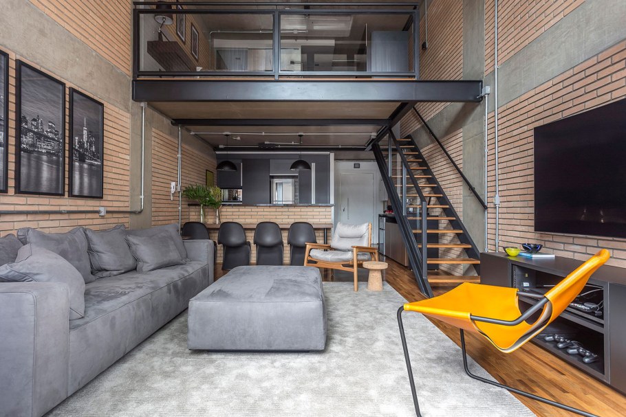 2х уровневые лофт 52м2