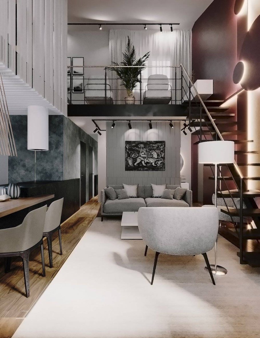 Двухэтажная квартира