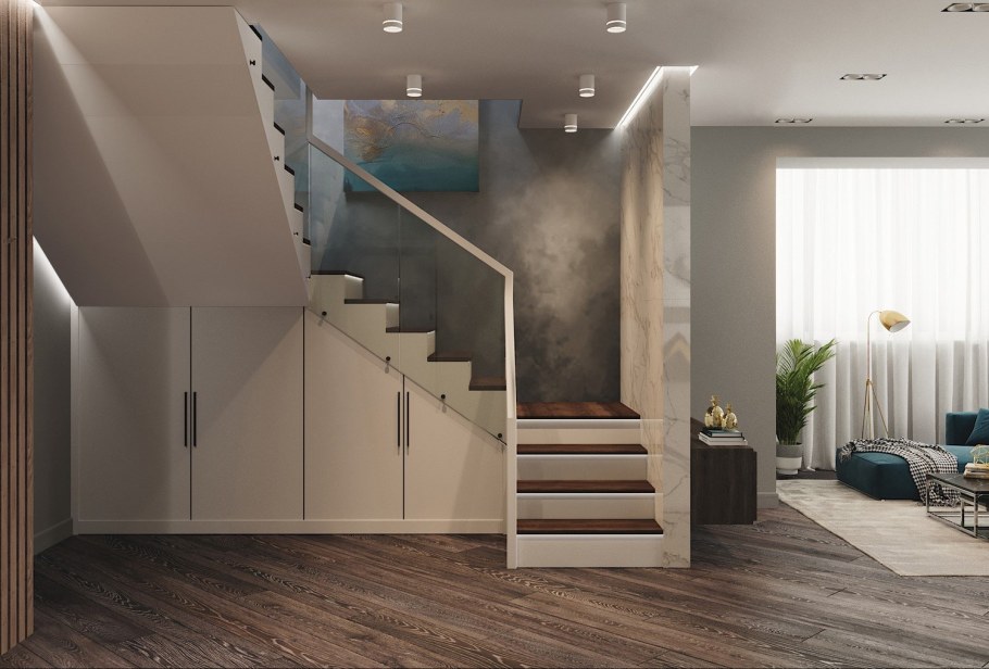 Большая двухэтажная квартира