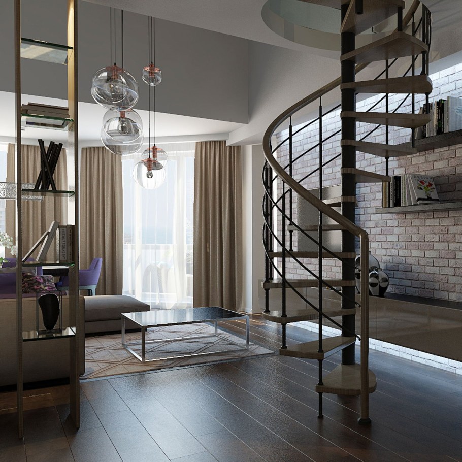 Двухэтажная квартира