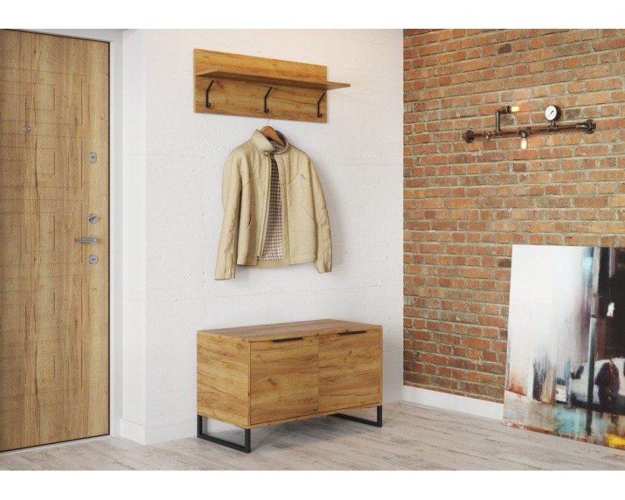 Прихожая эконом дуб крафт золотой