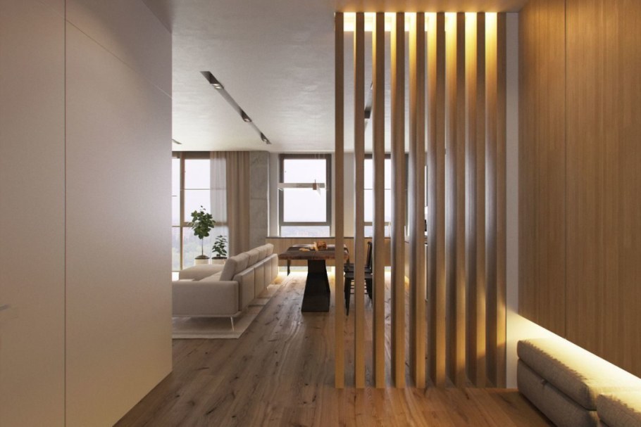 Дизайнерские перегородки для зонирования