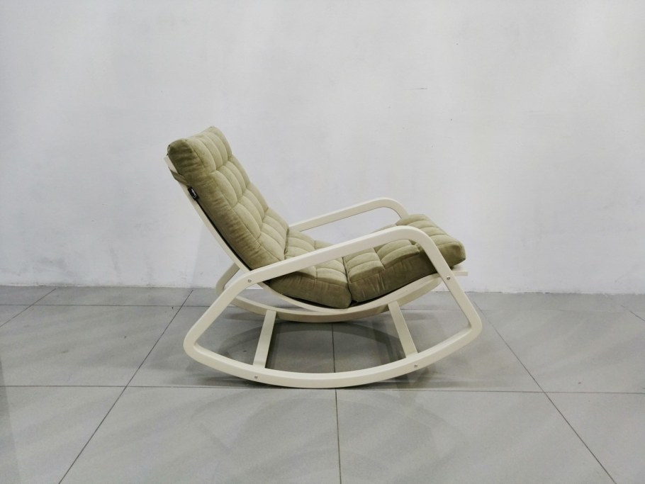 Кресло-качалка зеленое Онтарио