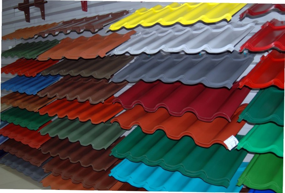 Расцветки профнастила для стен