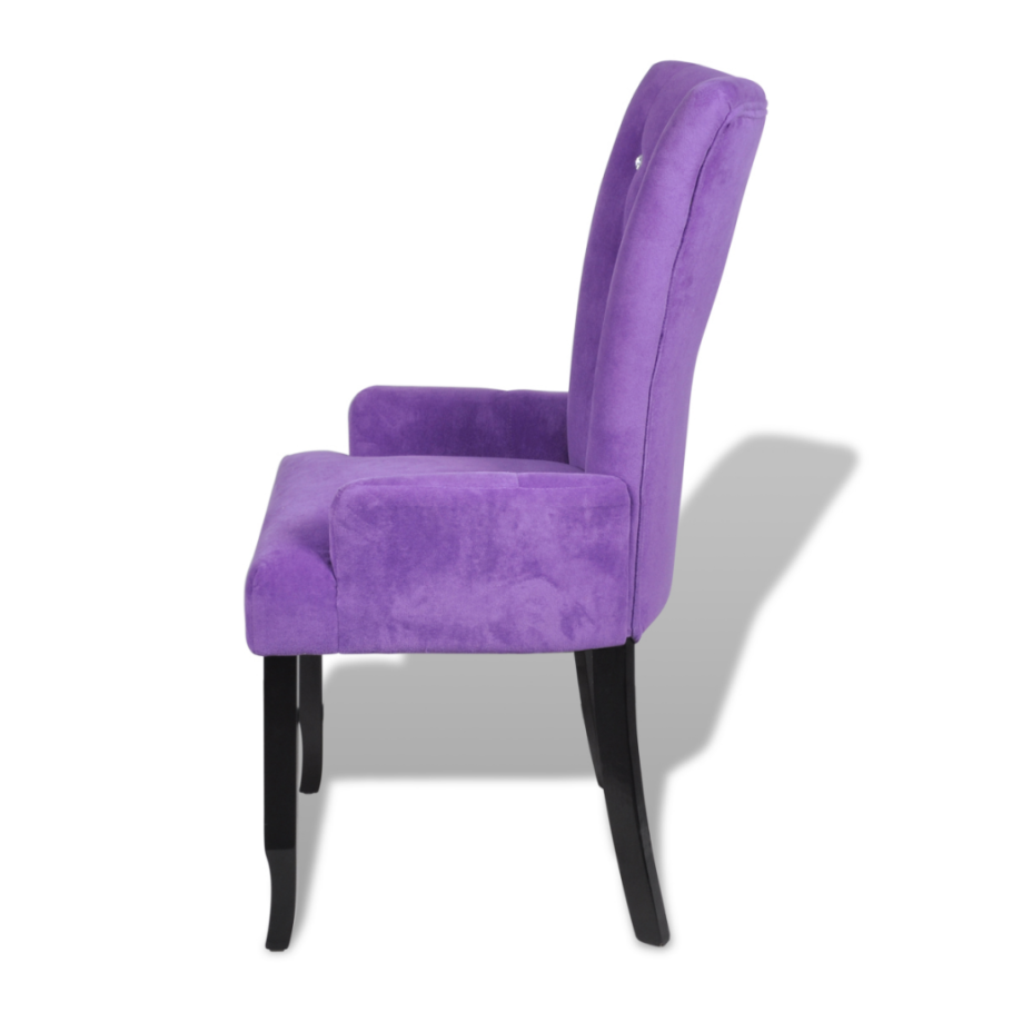 Стул s-879mt Purple Velvet