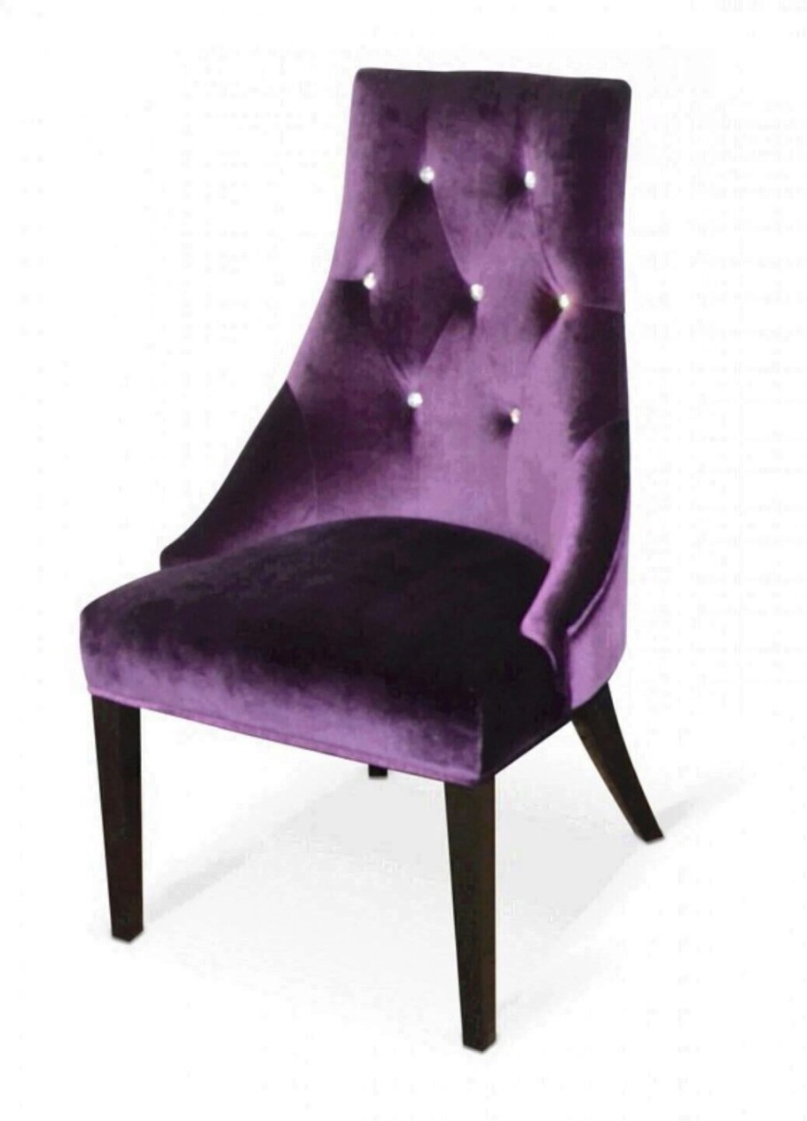 Стул кресло фиолетовое