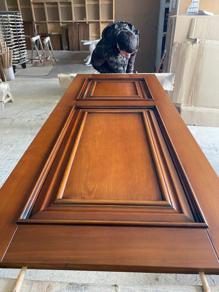 Цельноламельный щит дуб