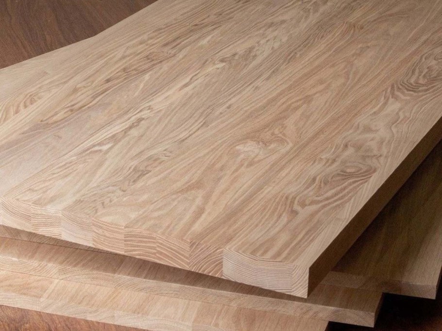 Столешница Вуд 240х4х60 см, массив бука, цвет бук