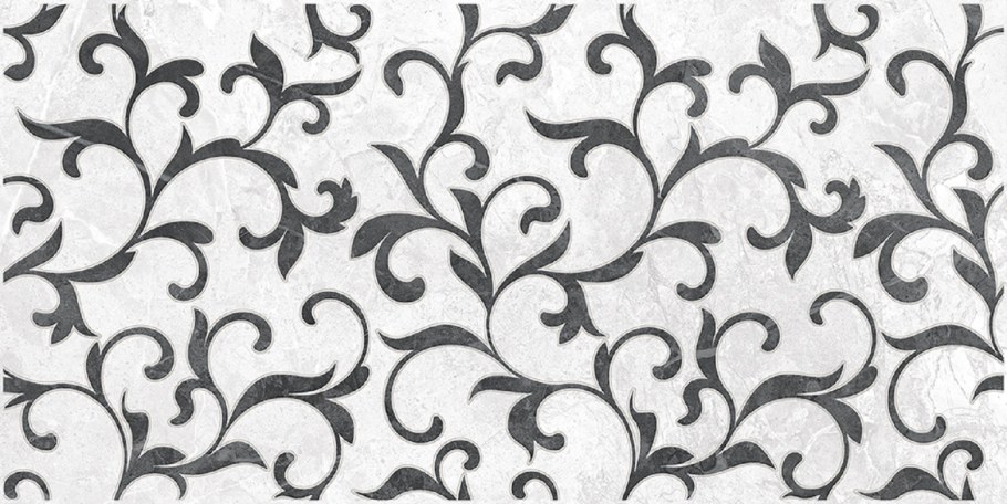 Morgan декор серый 25х50